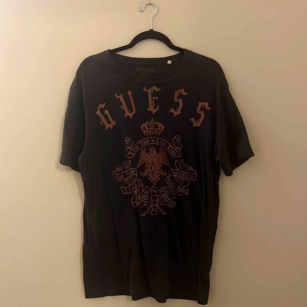 GUESS VNTG Live Fast Live Free Men’s T-Shirt Size XL